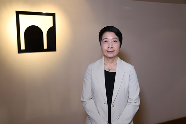 澳門特區(qū)政府文化局局長(zhǎng)梁惠敏接受人民網(wǎng)專訪。人民網(wǎng) 吳宇揚(yáng)揚(yáng)攝