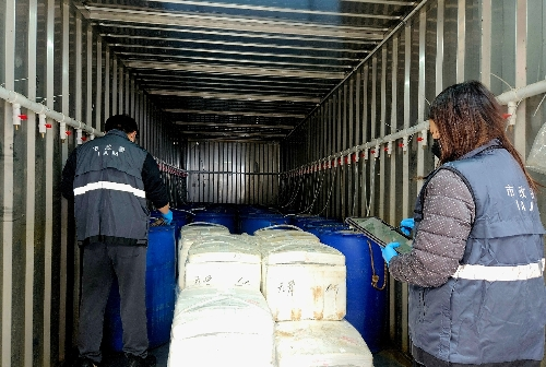 圖為首批通過電子證書快速通關的內地供澳水產品。澳門特區(qū)市政署供圖