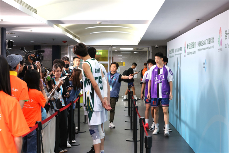 傳媒采訪演練。第十五屆全國運動會及全國第十二屆殘疾人運動會暨第九屆特殊奧林匹克運動會澳門賽區(qū)籌備辦公室供圖