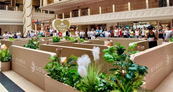 圖為“Minigame 迷你定向迷宮”引人入勝。主辦方供圖