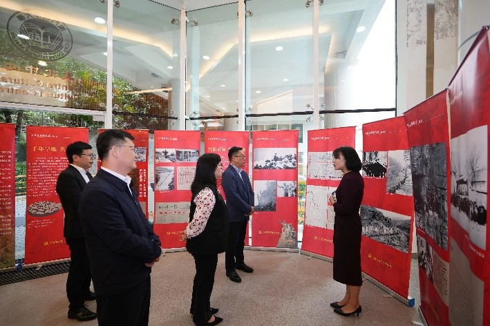 圖為紅旗渠歷史圖片展。（主辦方供圖）