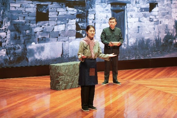 圖為紅旗渠精神情景講述。（主辦方供圖）