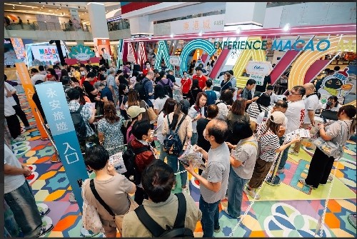 香港居民積極參與嘉年華活動(dòng)。澳門特區(qū)政府旅游局供圖