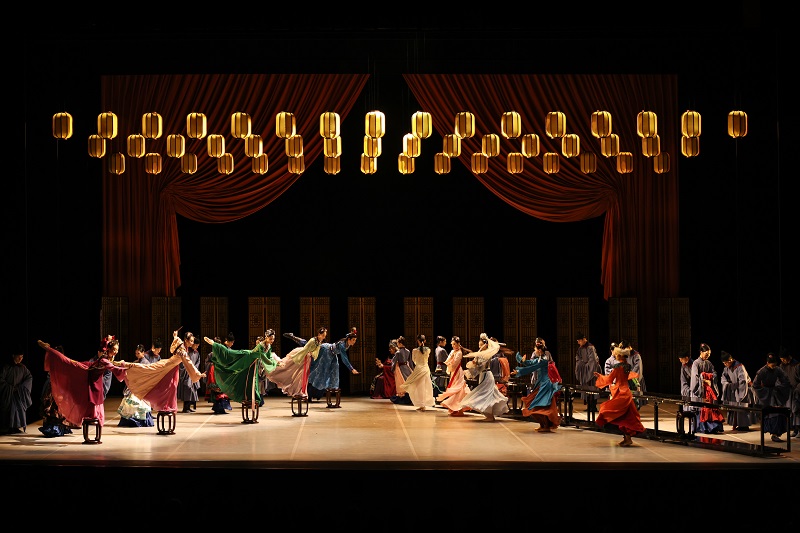 民族舞劇《紅樓夢(mèng)》劇照。中國(guó)對(duì)外演出有限公司供圖