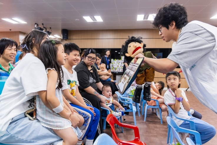 圖為“世遺多點(diǎn)”的親子手偶劇場(chǎng)。澳門特區(qū)文化局供圖