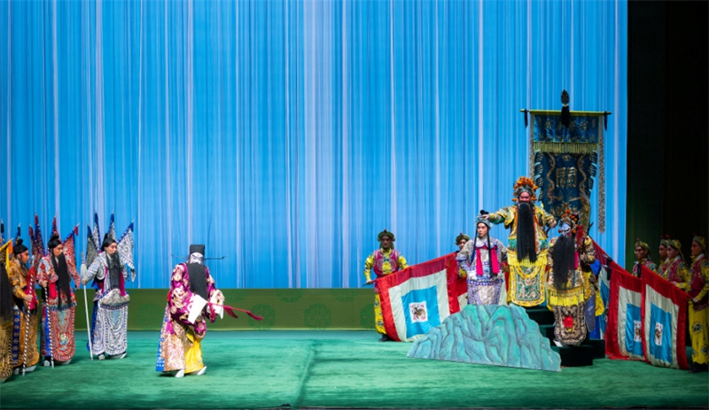 圖為京劇《群英會、借東風、華容道》劇照。主辦方供圖