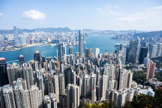香港城市風光。新華社記者 陳鐸 攝（資料照片）